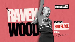 Ravenwood Comp Cheer Nationals Finals 2023  3rd Place NHSSC UCA [upl. by Piwowar]