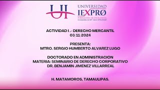 Derecho mercantil [upl. by Anwahsar]