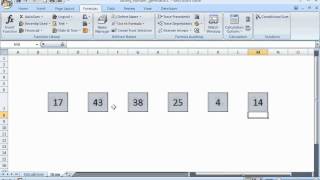 Create an Excel Lottery Number Generator [upl. by Attekal]