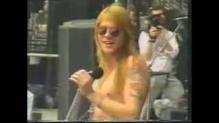 Guns N roses Axl Rose practicing song Coma funny [upl. by Parrish]