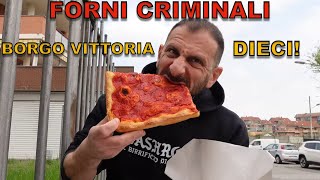 Forni criminali Borgo Vittoria ENNESIMO DIECI a Torino [upl. by Lecram171]