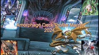 Amorphage Deck Profile March 2024 Timestamps in Description [upl. by Aynot]