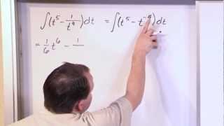 Integrating Polynomials  Calculus Tutor [upl. by Barfuss]