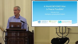 John Reuwer  Beyond War  Is Peace Possible [upl. by Alilahk598]