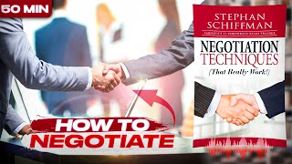 Always Get What You Desire Stephan Schiffman Negotiation Techniques in 50 minutes [upl. by Mutat]