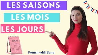 Les joursles moisles quatre saisons en français [upl. by Ho]