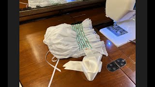 Project 18 Video 3 Mary Hunters Bonnet smocked bonnet [upl. by Bock988]