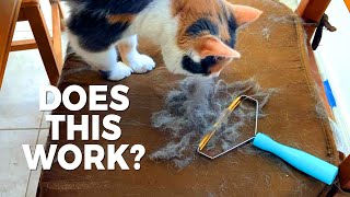 Does it work Uproot Clean Pet HairFur Remover Review [upl. by Lienad870]