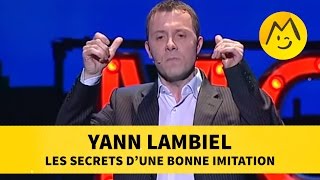 Yann Lambiel  les secrets dune bonne imitation [upl. by Kutzenco]