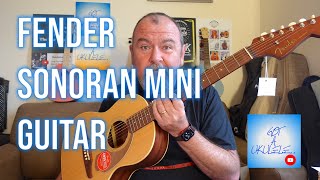 Not A Ukulele Reviews  Fender Sonoran Mini Guitar [upl. by Naaman]