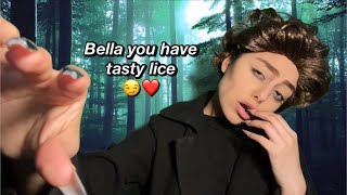 ASMR Edward Cullen Eats your Lice Twilight Lice check 🧛🏻🌙 [upl. by Mordy]