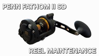 PENN FATHOM 2 MAG Reel service [upl. by Yanal]