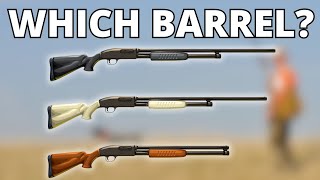 How to Choose the Best SHOTGUN Barrel Length [upl. by Chapen]