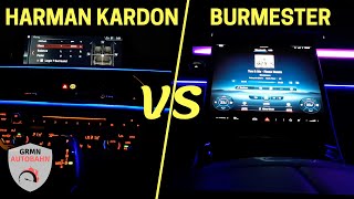 Harman Kardon vs Burmester SOUND SYSTEM  BMW 7 Series vs Mercedes SClass  You amp Me Flume Remix [upl. by Jordans]