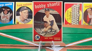 59 Topps Friday Cards 219227 The Ageless Bobby Shantz Baseballs Oldest Living Former MVP [upl. by Onabru35]