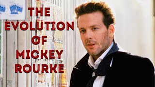 The rise fall and rise again of Mickey Rourke  From bad boy to Hollywood legend [upl. by Drusilla551]