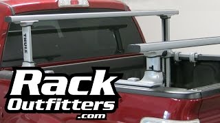 Thule 500XT  Xsporter Pro Bed Rack for Ford F150 Super Crew Cab Pickup Trucks by Rack Outfitters [upl. by Rehttam195]