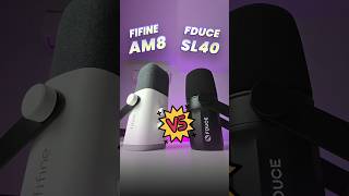 Fduce SL40 vs Fifine AM8 mic comparison shorts mictest [upl. by Pippy]