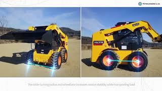 PSD industries KOREA  Skid Steer Loader Forklift Cylinder [upl. by Warring]