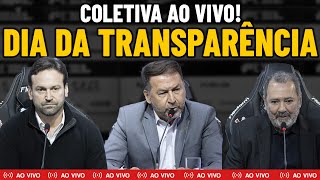 COLETIVA AO VIVO DIA DA TRANSPARÊNCIA NO CORINTHIANS [upl. by Cykana]