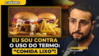 RODRIGO GÓES DÁ UMA AULA SOBRE NUTRIÇÃO E DIETA  FLOW PODCAST [upl. by Lyrradal128]