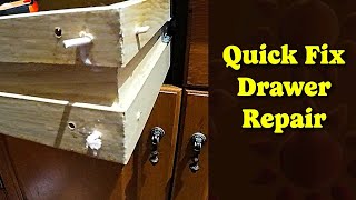 Quick amp Easy Kitchen Unit Drawer Fix [upl. by Damek]