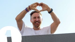 David Guetta live at Café Mambo for Radio 1 in Ibiza 2017 [upl. by Myriam851]