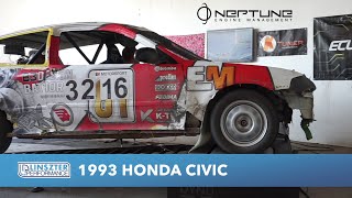 1993 Honda Civic B16A2 [upl. by Nneb]