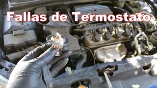 Como Diagnosticar Fallas de Termostato [upl. by Llerehs]