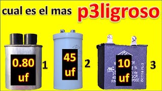 cual es el capacitor mas p3ligroso que nunca deverias tocar [upl. by Sidwohl431]