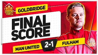 DE GEA WORLD CLASS Manchester United 21 Fulham GOLDBRIDGE Match Reaction [upl. by Kushner]