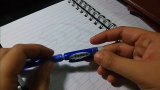 Pentel Fiesta 05mm Mechanical Pencil Blue Color [upl. by Jillayne974]