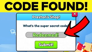 How To REDEEM ALL SECRET PRESTONS SHOP CODES In Roblox Pet Simulator 99 [upl. by Pierro]