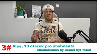 3 Aleš 10 otázek pro abstinenta  alkoholismus by neměl být tabu Alkoholici na rovinu [upl. by Hanford]