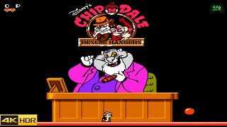 Chip n Dale Rescue Rangers NES  Full Gameplay 4K No Death [upl. by Elime]