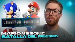 RODRIGO QUESADA VOTA LA ÉPICA BATALLA DEL FRIKISMO DE MARIO VS SONIC [upl. by Nyvek]