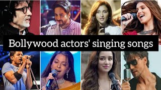 Bollywood actors singing songs part2 । Actors who can actually sing । ।। MUSIMIX ।। [upl. by Feilak]