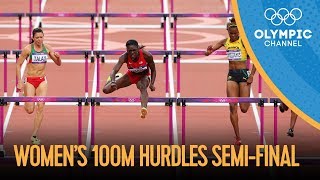 100m Hurdles  Womens SemiFinals Full Replay  London 2012 Olympics [upl. by Raclima]