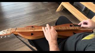 Can’t Help Falling in Love With You  six string baritone McSpadden dulcimer ￼ [upl. by Annahsat]