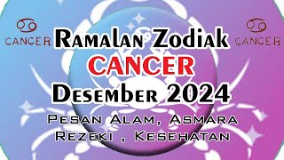 Ramalan Zodiak Cancer Des 2024 [upl. by Biebel274]