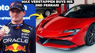 Max Verstappen buys a Ferrari SF90 Stradale Assetto Fiorano in Monte Carlo [upl. by Aseeral]