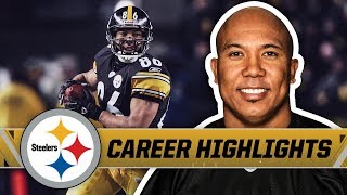 Hines Ward Career Highlights  Pittsburgh Steelers [upl. by Aleras]