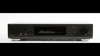 Technics SHGE90 graphic equalizer  digital signal processor [upl. by Revkah]