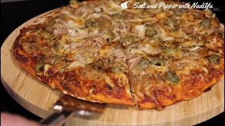 Thunfisch Pizza  Pizza Tonno [upl. by Limak463]