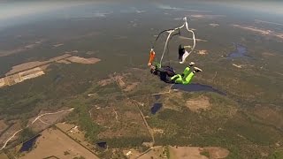 Friday Freakout Sketchy Parachute Opening Skydiving Student Forgets Training [upl. by Adnuhsal]