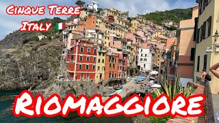 RIOMAGGIORE  CINQUE TERRE ITALY 🇮🇹  2024 travel [upl. by Selene]