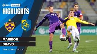 Maribor 2  1 Bravo  22 krog 202324 PrvaLigaTelemach [upl. by Candide]