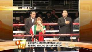 Jenni cantó mal el Himno Nacional Mexicano [upl. by Cirenoj649]