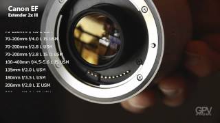 Canon EF 2x III Extender Teleconverter Unboxing [upl. by Johansen]