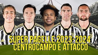 SUPER PAGELLE CENTROCAMPO E ATTACCO STAGIONE 2023 2024 [upl. by Corbin]